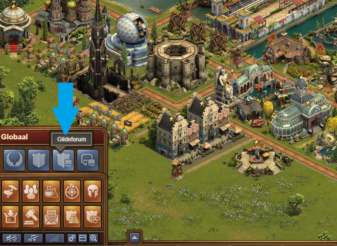 forge of empires what is the guild forum used for?