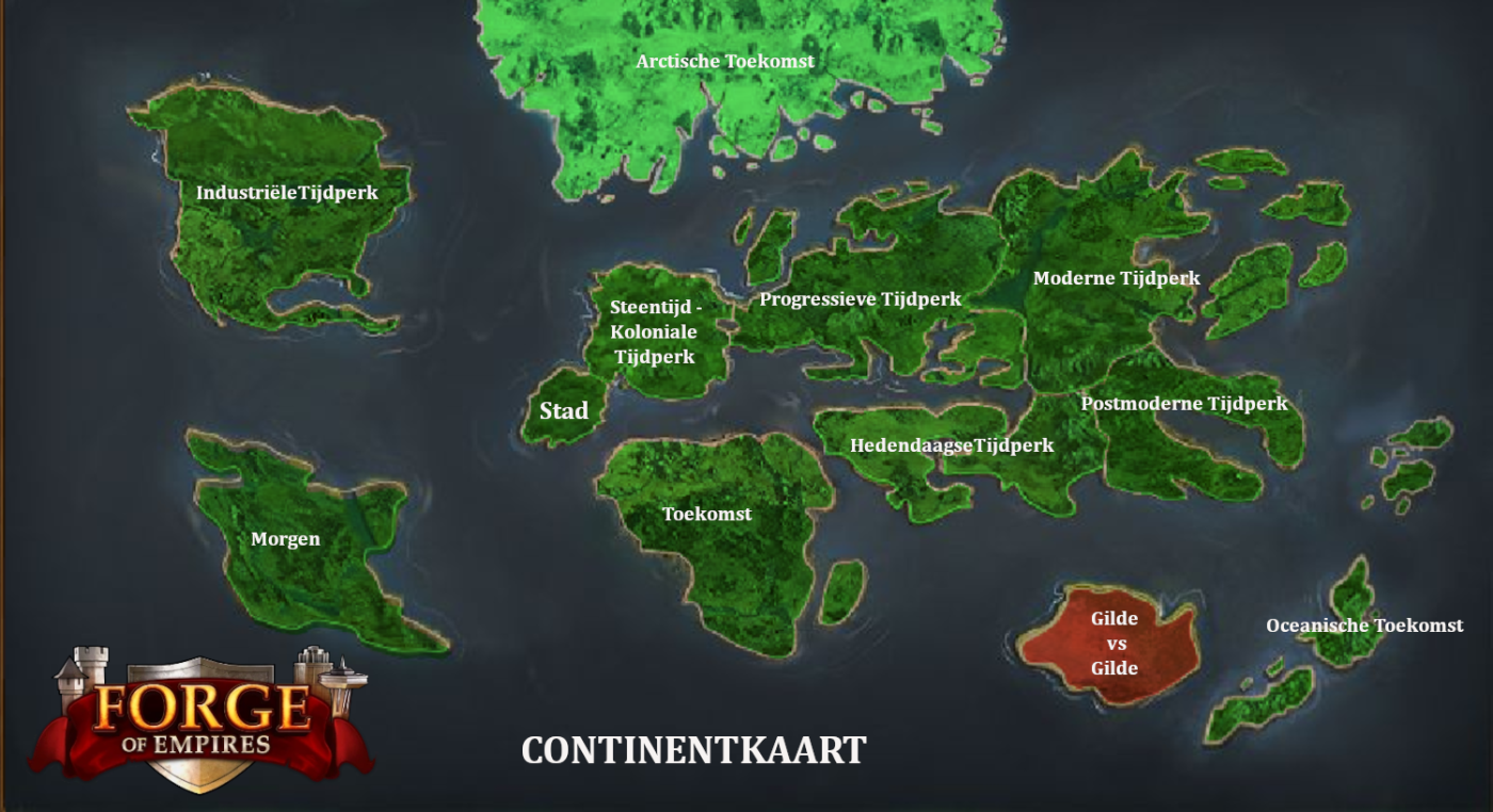 Continentkaart - Forge Of Empires - Wiki NL